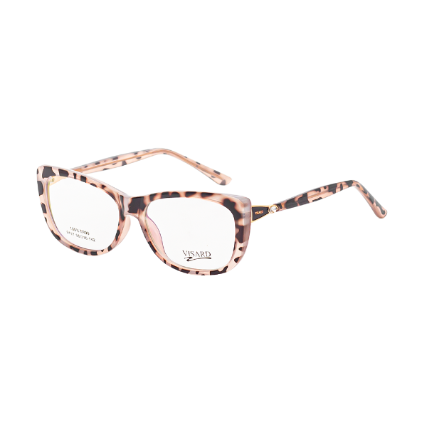Foto do Produto Armação para Óculos de Grau Visard 9117 C-8 Tam. 56-16-142mm - Animal Print