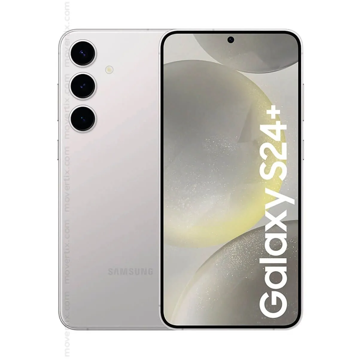 Foto do Produto SAMSUNG CEL SM S24+ 5G S926B 6.7" DS 12/512GB GAR PY-AR-UR- MARBLE GRAY