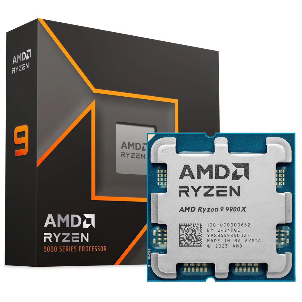 Foto do Produto Processador AMD Ryzen 9 9900X Socket AM5 / 4.4GHz / 76MB