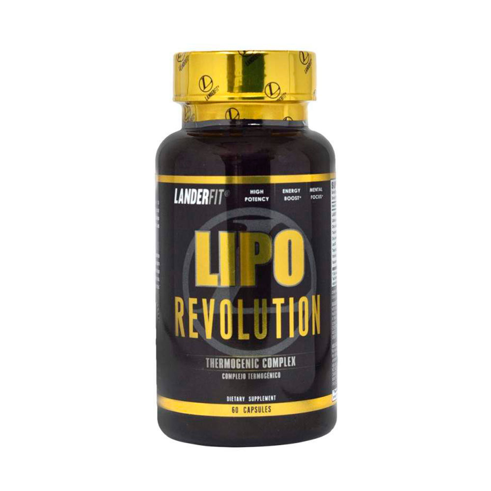 Foto do Produto Termogénico Lipo Revolution Landerfit 60 Capsulas