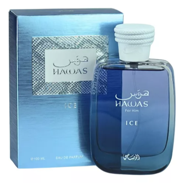 Foto do Produto Perfume Rasasi Hawas Ice Him Masculino Eau de Parfum 100ml