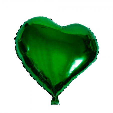 Foto do Produto Balao para Festas Coracao Irregular Verde
