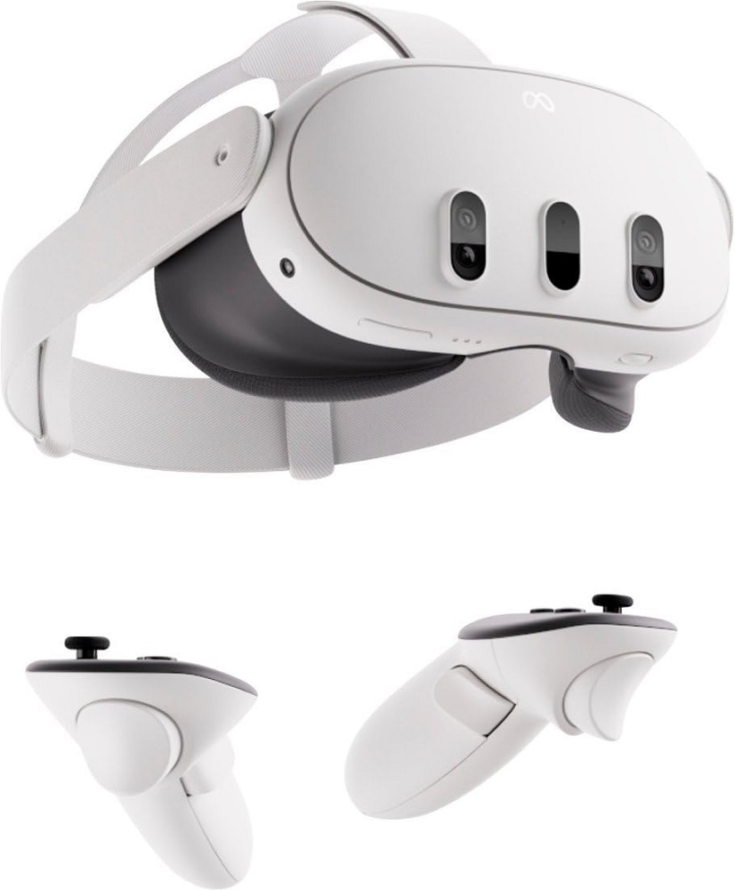 Foto do Produto Óculos de Realidade Virtual Meta Quest 3 512GB - White