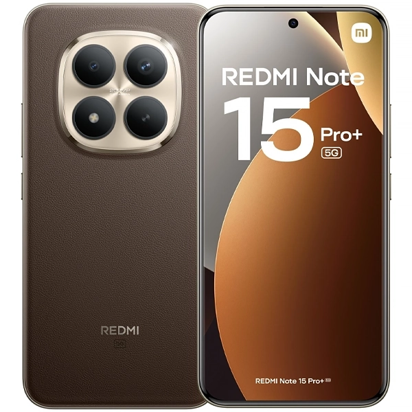 Foto do Produto Celular Xiaomi Redmi Note 15 Pro+ 5G NFC Dual SIM 512GB/12GB RAM de 6.83" 200+8MP/32MP - Mocha Brown (Global)