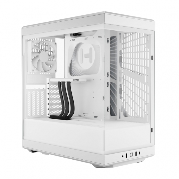 Foto do Produto GABINETE HYTE Y40 MID-TOWER SNOW WHITE 2FAN CS-HYTE-Y40-WW