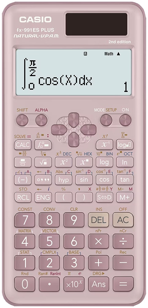 Foto do Produto Calculadora Científica Casio FX-991ES Plus-PK 2da Edição Rosa