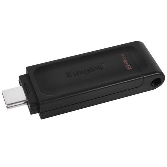 Foto do Produto Pendrive Kingston DataTraveler 70 64GB