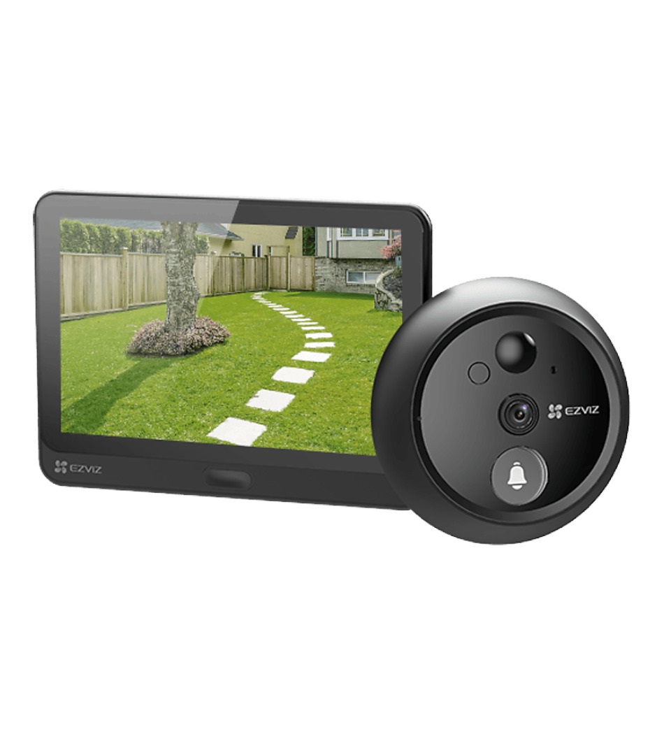 Foto do Produto EZVIZ CAMERA OLHO MAGICO SEM FIO CAMPAINHA 2MP CS-HP4(2WPFBS