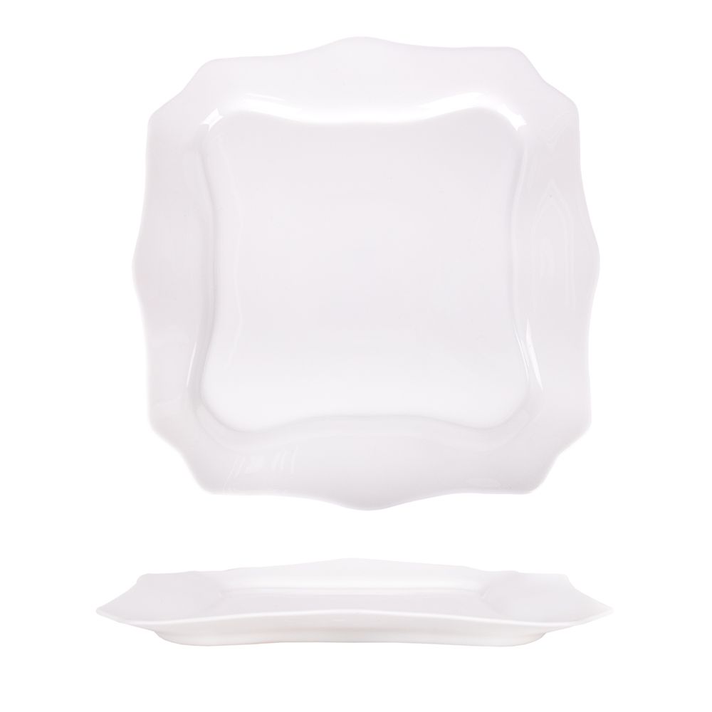 Foto do Produto PLATO DE VIDRIO BLANCO 12"