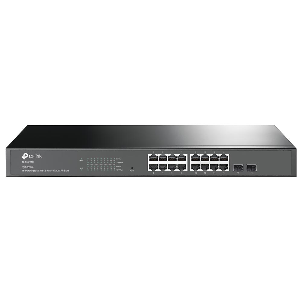 Foto do Produto Hub Switch Tp-link TL-SG2218 16 Portas - 10/100/1000Mbps
