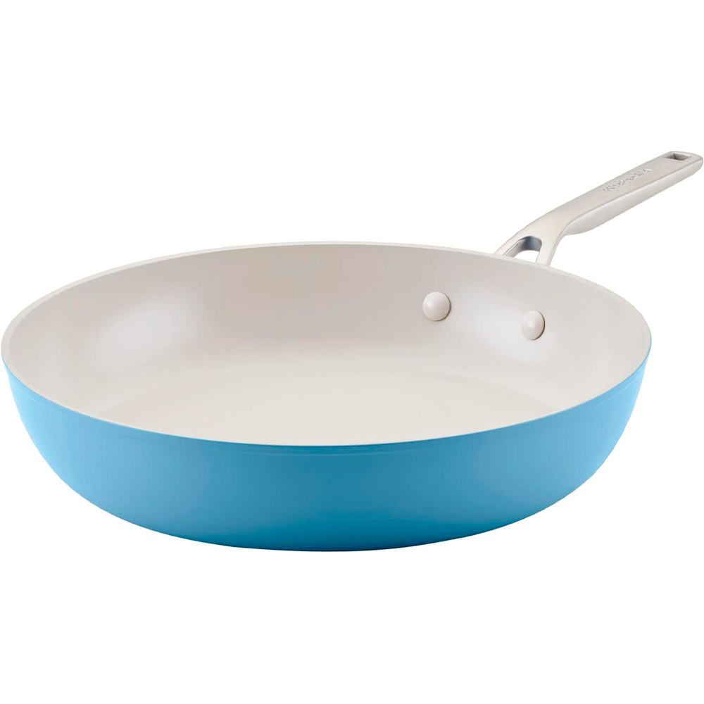 Foto do Produto Frigideira KitchenAid 84817 Antiaderente Tripla Camada Cerâmica 31CM Azul Veludo