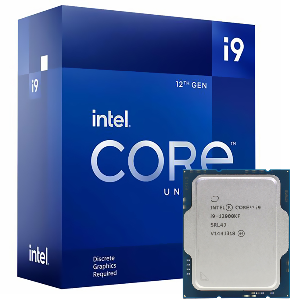 Foto do Produto Processador Intel Core i9 12900KF Socket LGA 1700 / 3.2GHz / 30MB