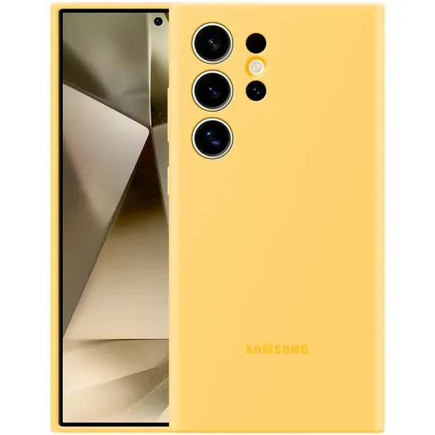 Foto do Produto SAMSUNG CAPA S24 ULTRA EF-PS928TYEGWW SILICONE CASE YELLOW