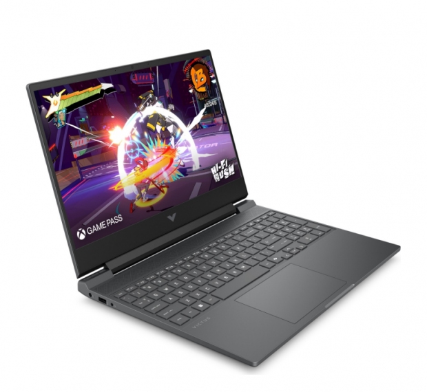 Foto do Produto Notebook HP Victus 15-FB3093DX, AMD Ryzen 7 7445HS 3.20GHZ (4.70GHZ), 16GB RAM, 512GB SSD, Tela 15.6" Full HD (1920 x 1080) IPS 144HZ, GeForce RTX4050 6GB, Windows 11 Home, Ethernet (RJ-45), Inglês, Preto
