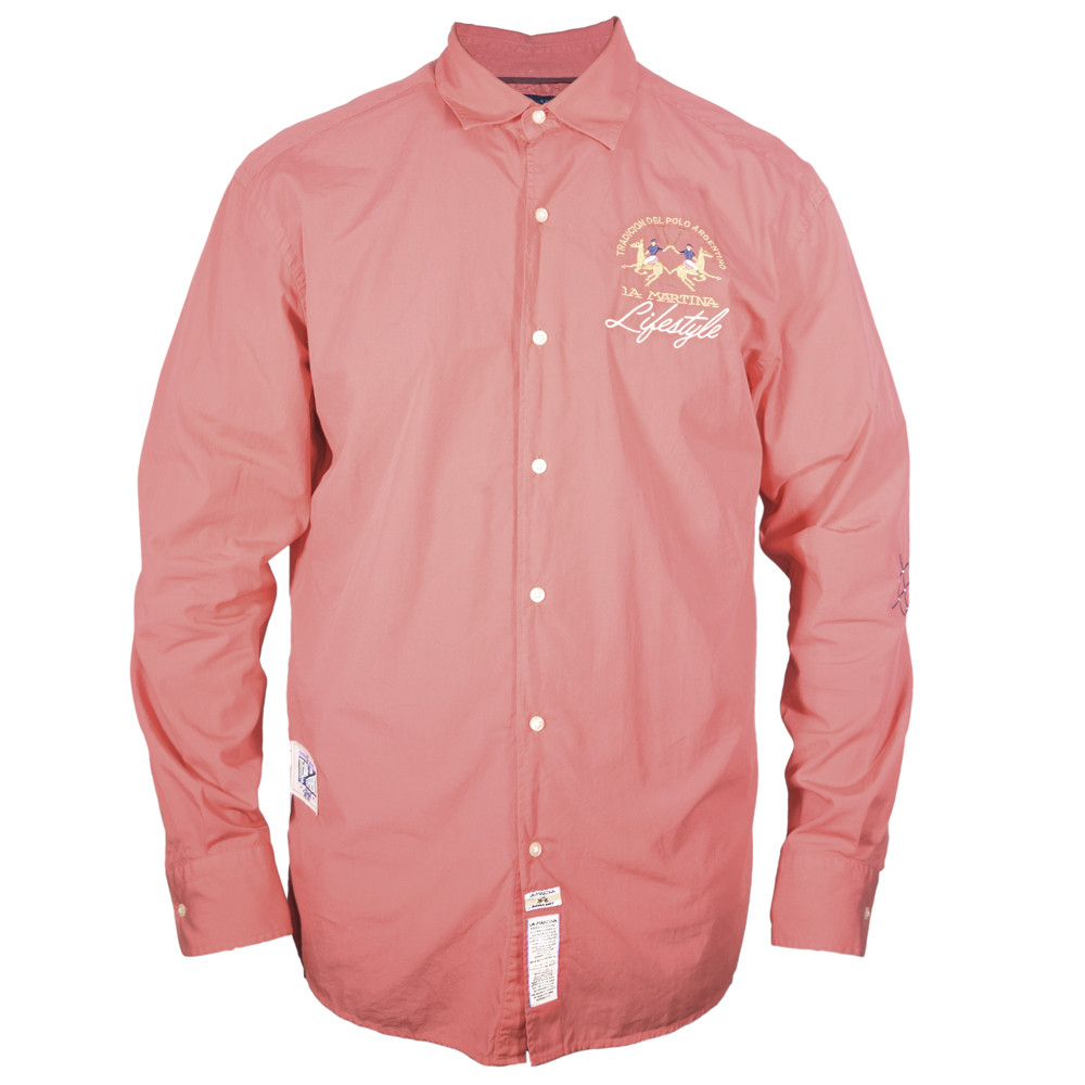 Foto do Produto Camisa La Martina Masculino EQ.JMC603 03 - Hibiscus