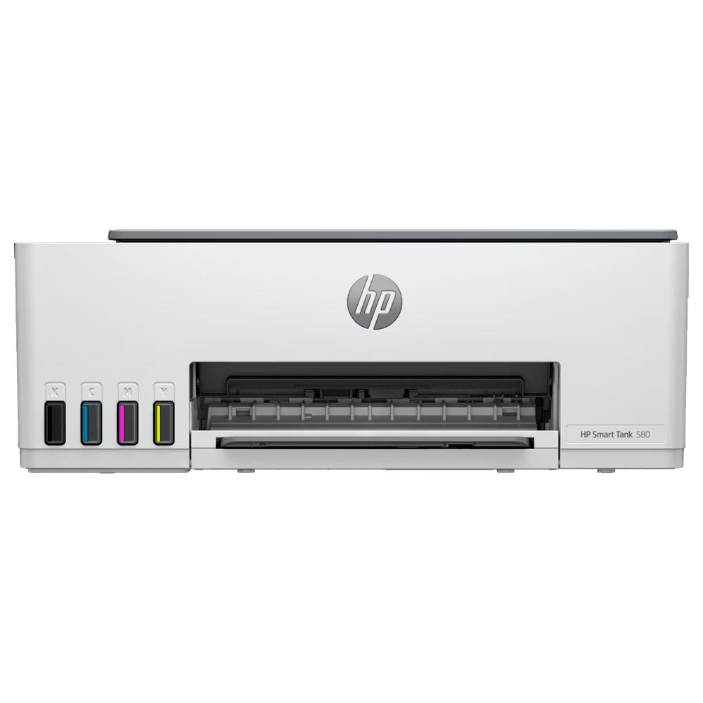Foto do Produto Impressora Multifuncional HP Smart Tank 580 Wifi / Bivolt - Branco