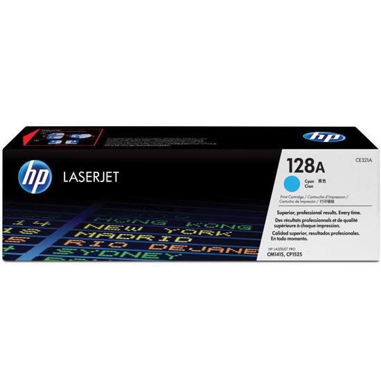 Foto do Produto Toner HP 128A CE321A Ciano