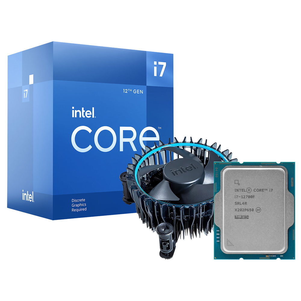 Foto do Produto Processador Intel Core i7 12700F Socket LGA 1700 / 3.3GHz / 25MB