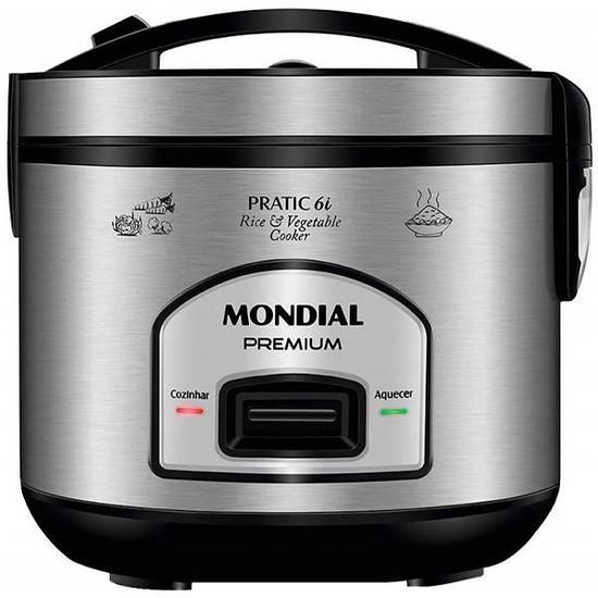 Foto do Produto Panela Elétrica Mondial Pratic 6i Premium PE-43-6X 220V