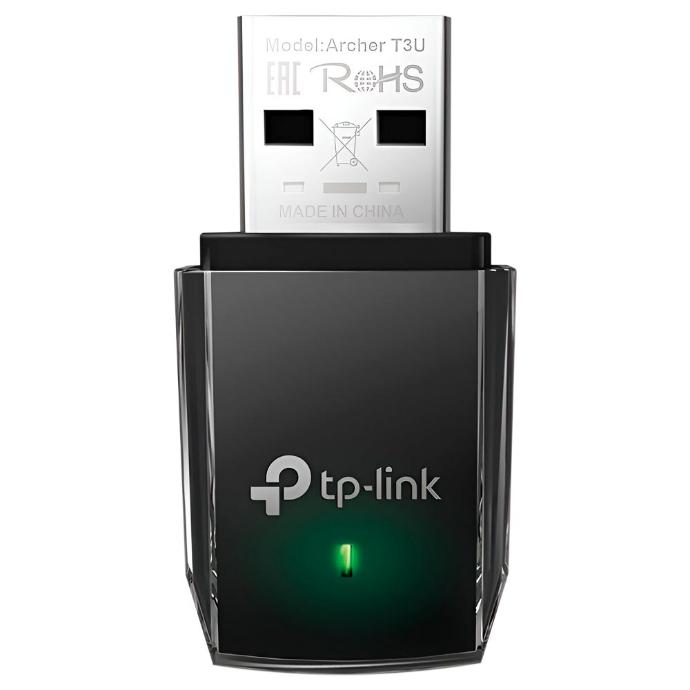 Foto do Produto Adaptador Wifi Tp-Link Archer T3U Mini Mu-Mimo USB Dual Band / 2.4GHz / 5GHz - 1300Mbps