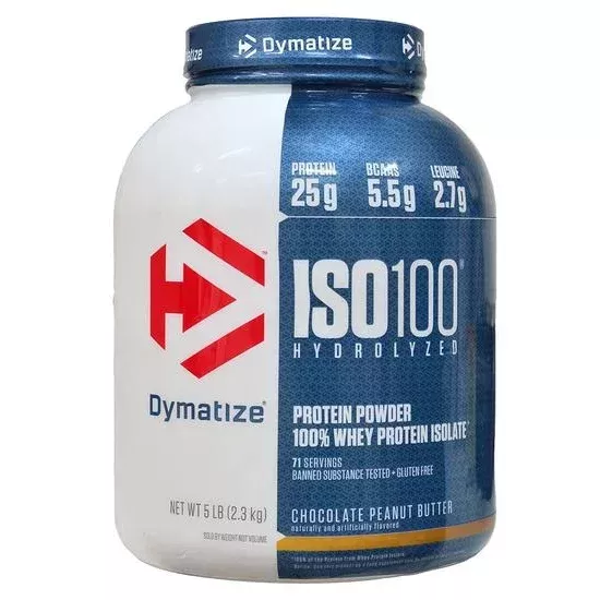 Foto do Produto Whey Dymatize ISO 100 Chocolate Peanut Butter 2.3KG