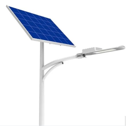 Foto do Produto SOLAR KIT 50W REFLETOR SOLAR POSTE CNSDPV-50F POLICRISTALINO