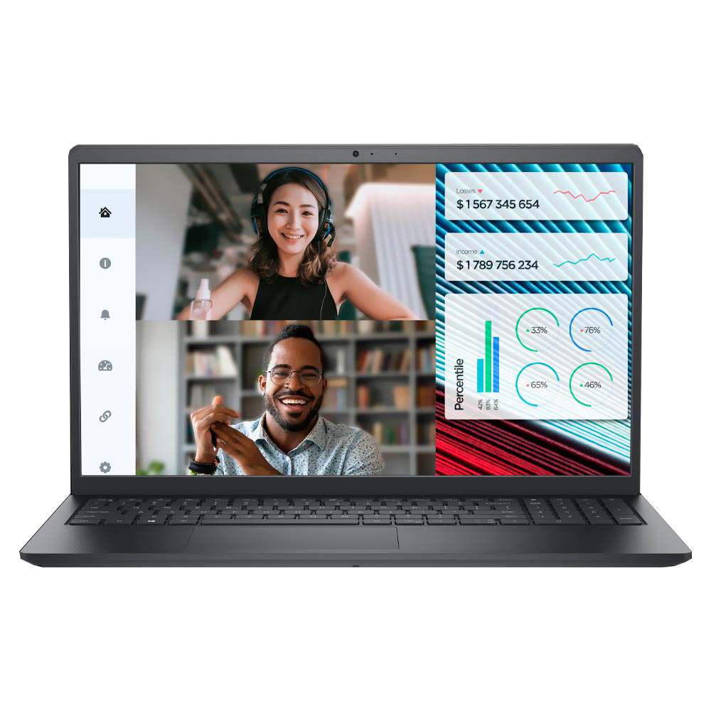 Foto do Produto Notebook Dell Inspiron 15 3000-3520 i7 1255U Tela Full HD 15.6" / 16GB de RAM / 1TB SSD / Win11Home - Carbon Preto (Ingles)