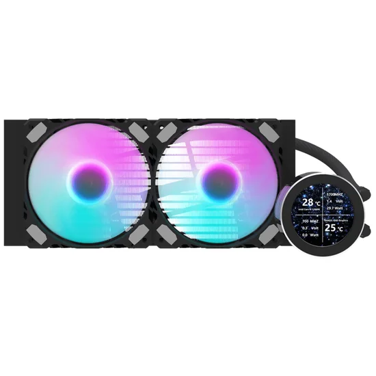 Foto do Produto Cooler Aigo DarkFlash Nebula DN240S ARGB