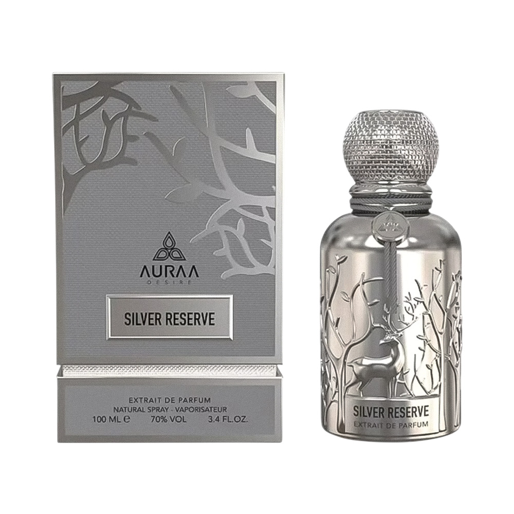 Foto do Produto PERFUME AURAA SILVER RESERVE EXTRAIT DE PARFUM 100ML