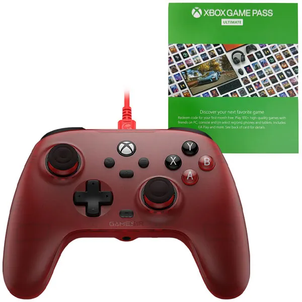 Foto do Produto Controle GameSir T7 para PC/Xbox - Vermelho