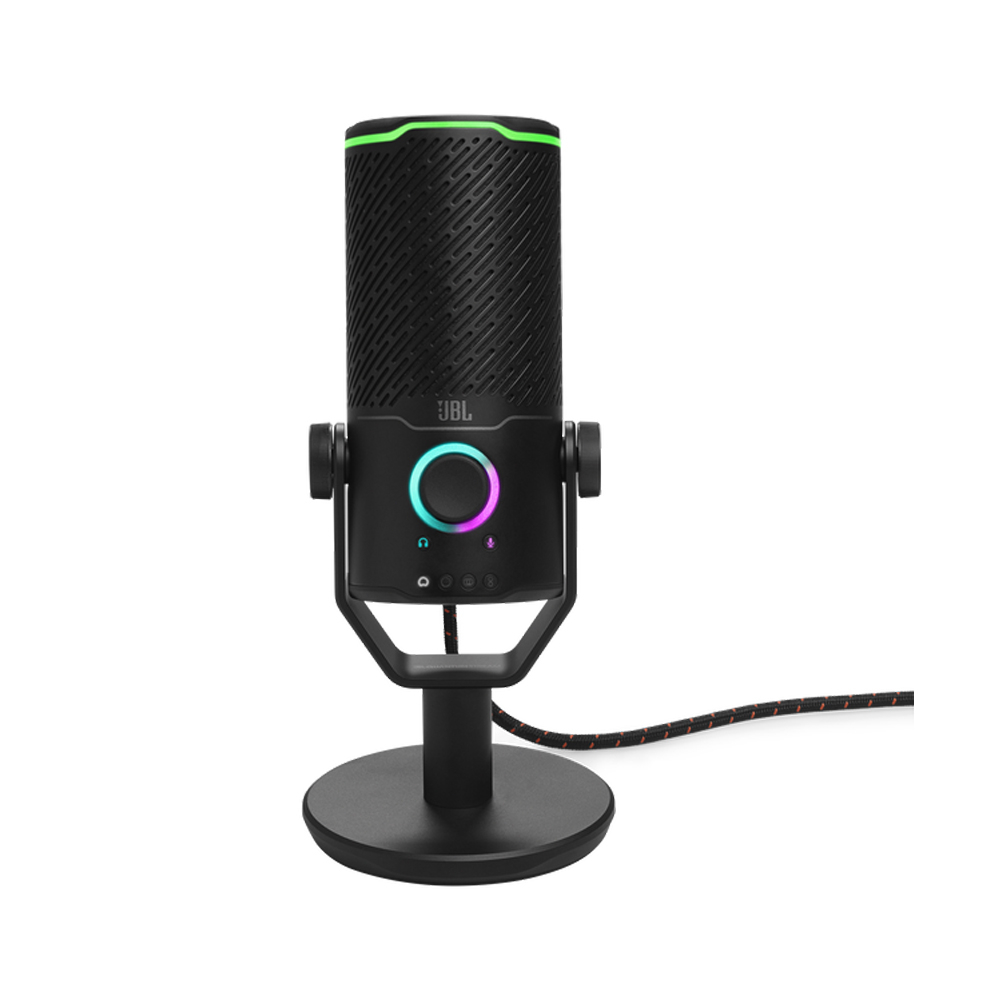 Foto do Produto Microfone com Fio JBL Quantum Stream Studio - USB - 3.5mm - Preto