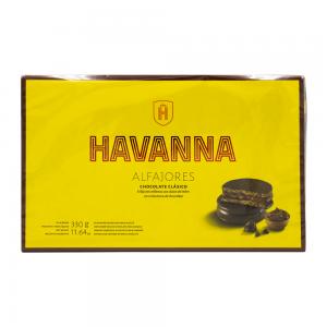 Foto do Produto Alfajor Havanna Recheio Doce de Leite Cobertura Chocolate Ao Leite Caixa c/ 6X55G