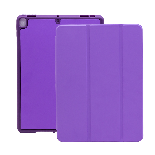 Foto do Produto Capa / Protetor para Tablet Ipad 10.2 19/20/21 4Life com Compartimento para Pencil - Purple