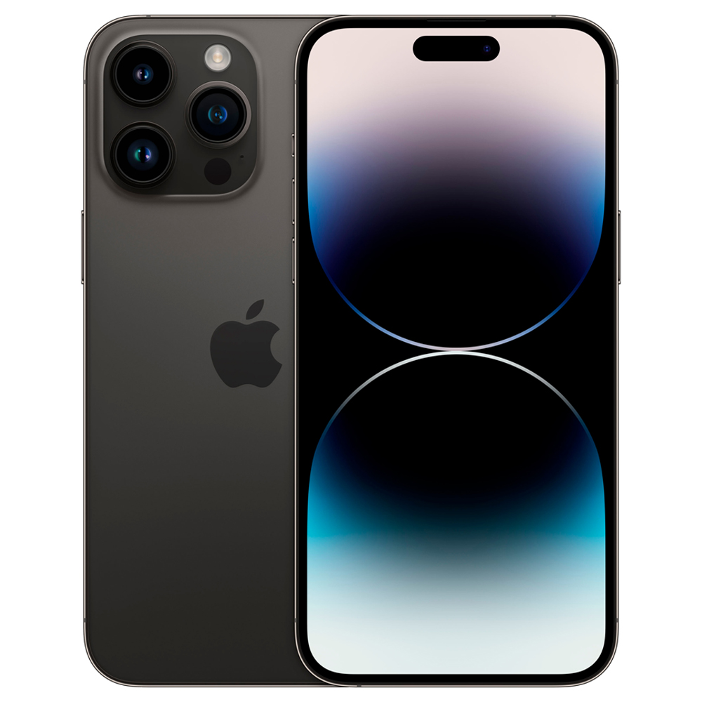 Foto do Produto Apple iPhone 14 Pro Max 128GB LL A2651 Tela Super Retina XDR 6.7 Cam 48+12+12MP/12MP iOS 16 Space Black - Swap 'Grade C' (eSIM)(1 mês Garantia)