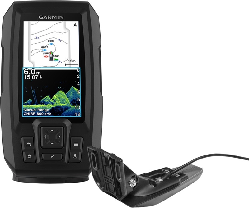 Foto do Produto GPS Garmin Striker Vivid 4CV 4,5" + Transdutor 010-02550-01