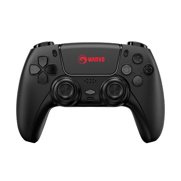 Foto do Produto Controle Marvo Scorpion GT-90 Sem Fio Para PS4 - Preto