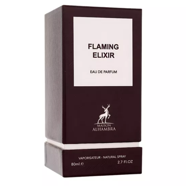 Foto do Produto Perfume Maison Alhambra Flaming Elixir Unissex Eau de Parfum 80ml