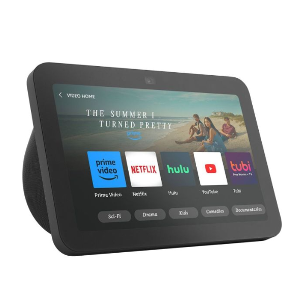 Foto do Produto AMAZON ECHO SHOW 8 3RD GEN 8 ALEXA CHARCOAL