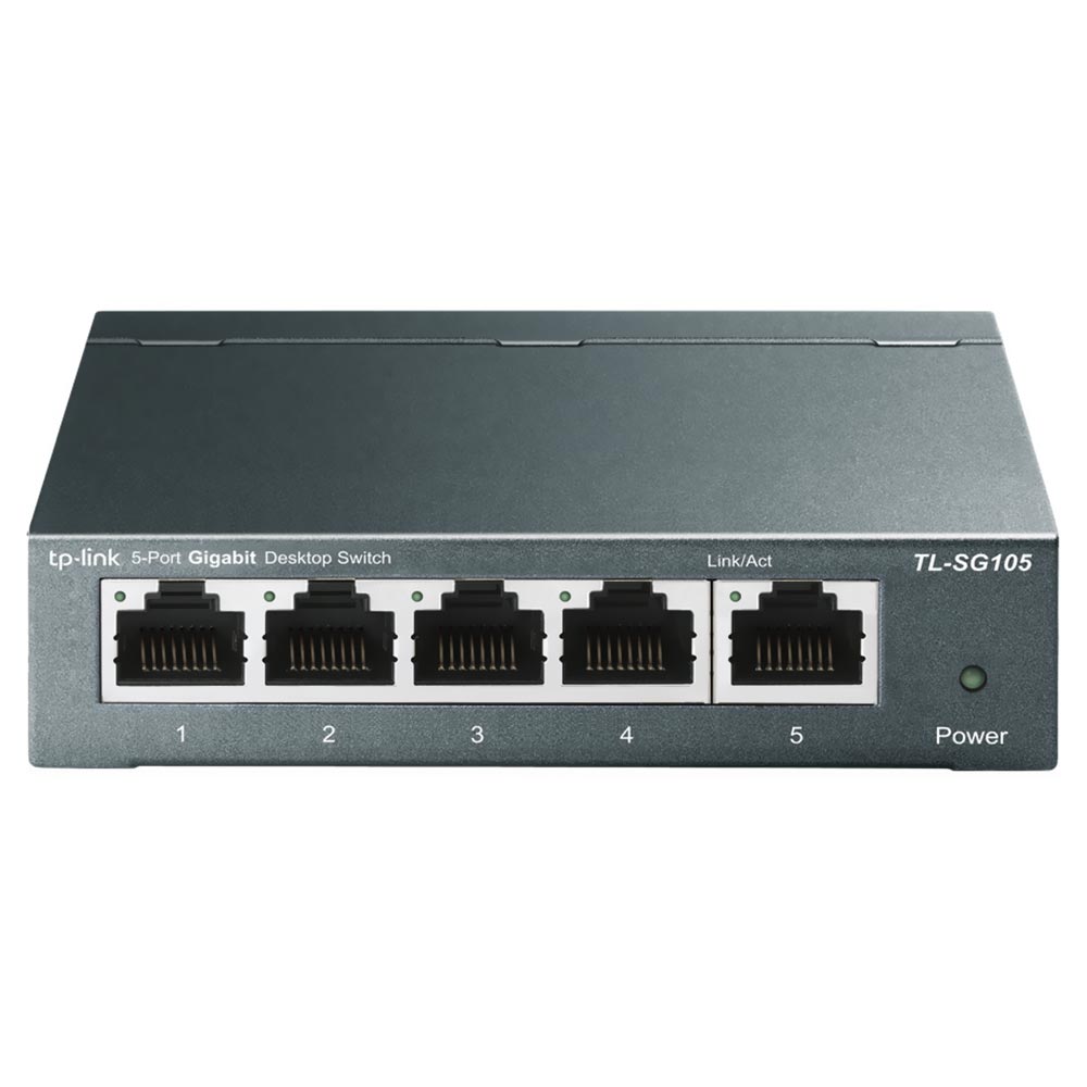 Foto do Produto Hub Switch Tp-link TL-SG105 5 Portas - 10/100/1000Mbps