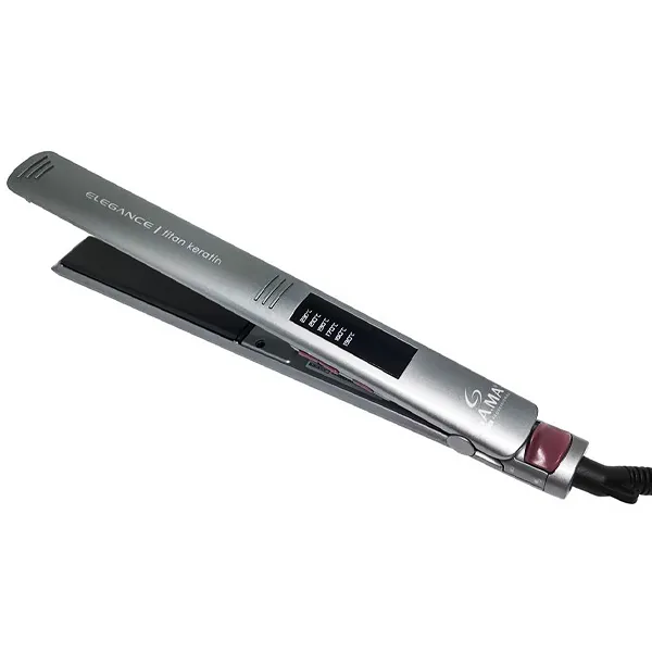 Foto do Produto Chapinha para Cabelo GAMA Elegance LED Titan Keratin 230 °C Bivolt - Prata