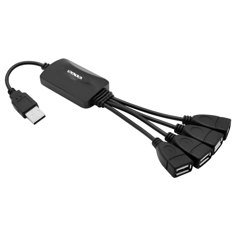 Foto do Produto Hub USB 2.0 Satellite A-HUB05 4 Portas - Preto