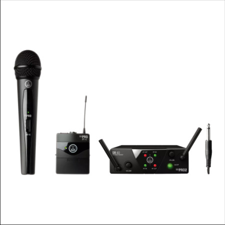 Foto do Produto MICROFONE AKG WMS40 MINI2 US-45 MANO/TRANSMISOR