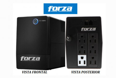 Foto do Produto NOBREAK FORZA UPS NT-1012U 1000VA/500W 220V