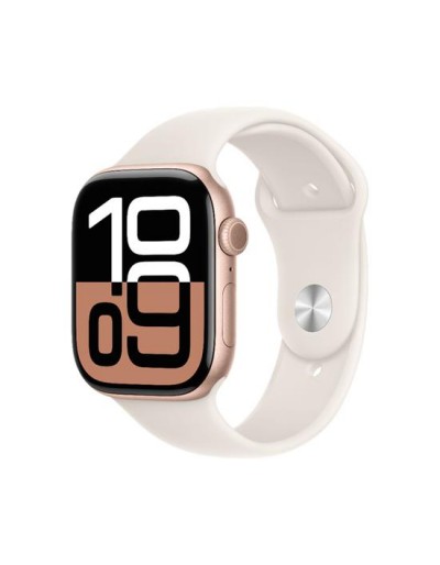 Foto do Produto Smartwatch Apple Watch Series 10 46mm Rose Gold Al Lb Sm M/l Gps Mwwu3w/a