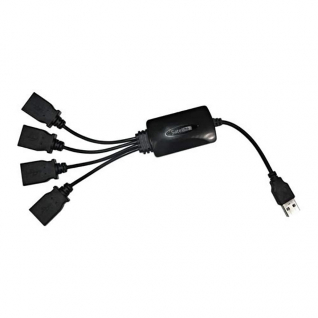 Foto do Produto HUB USB SATE A-HUB05 4 PORTAS 2.0 PRETO