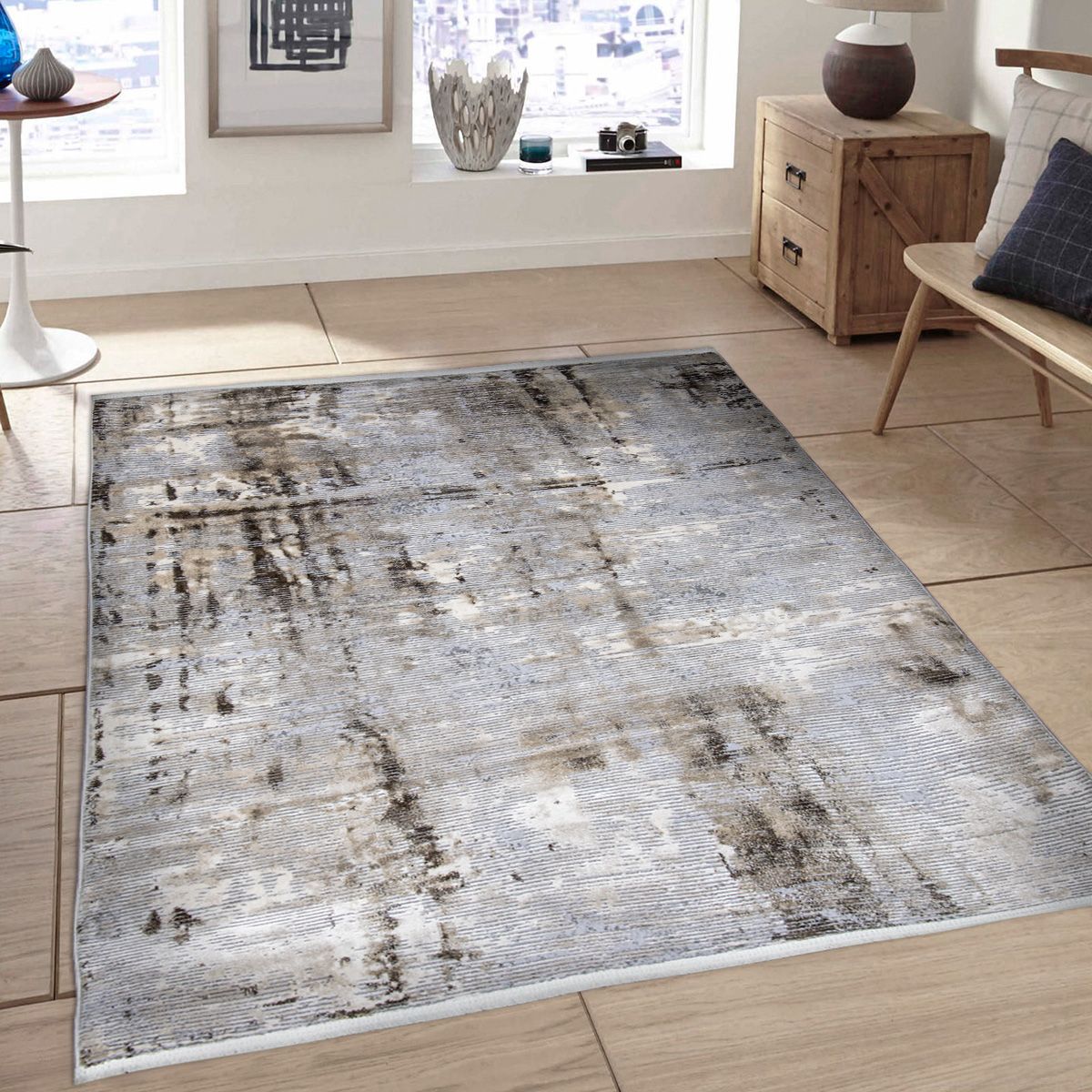 Foto do Produto TAPETE BOREGO 2100 D.BROWN 140X200