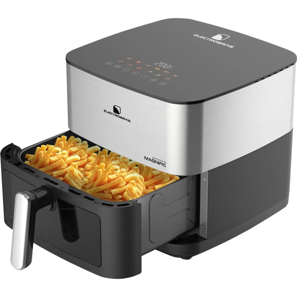Foto do Produto Air Fryer ElectroBras Magnific EBAF-90D 220V 2200W 9L - Black/Silver