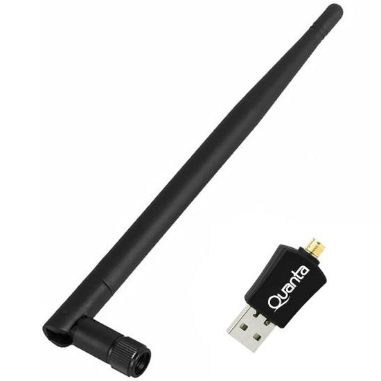 Foto do Produto Adaptador Wireless Quanta QTAA300 300MBPS