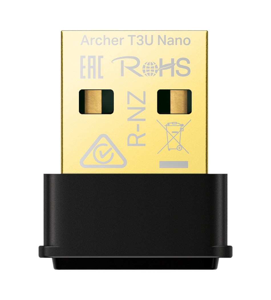 Foto do Produto TP-LINK WIFI AC ARCHER T3U NANO AC1300 MU-MIMO USB ADAPTER