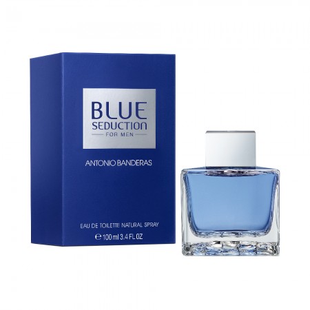 Foto do Produto Perfume Antonio Banderas Blue Seduction EDT Masculino 100ml